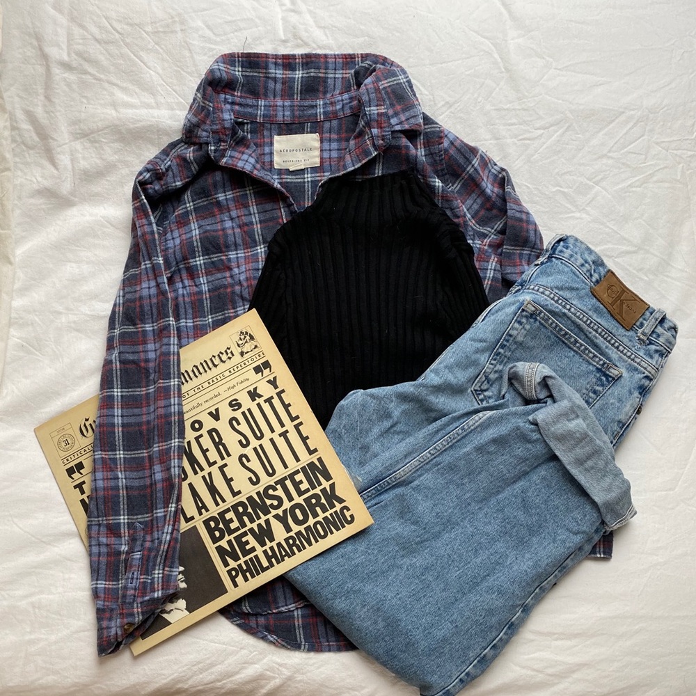 Cozy boyfriend flannel